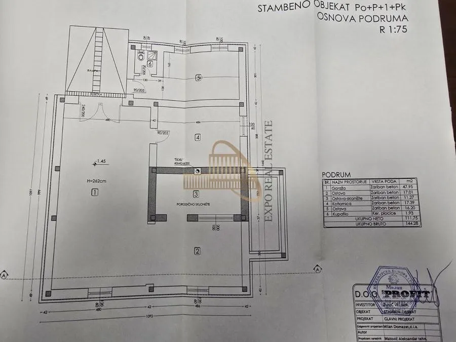 Sale, office space, 112m², Klisa, Novi Sad Sve Podlokacije