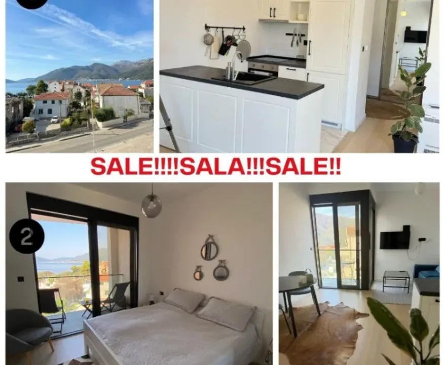 Sale, one bedroom apartment, 60m², Donja Lastva, Tivat