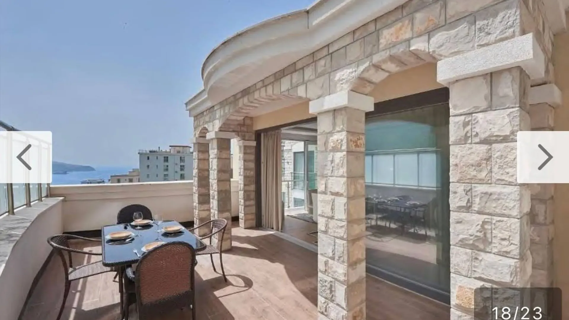 Rent, two bedroom apartment, 75m², Bečići, Budva