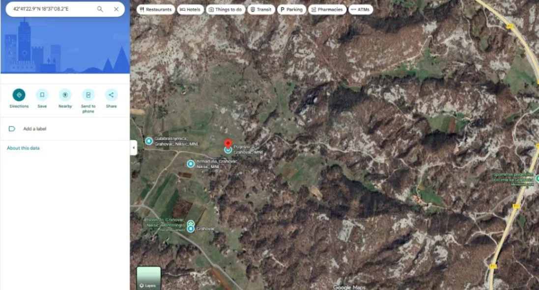 Prodaja, plac, 9849m², Grahovac, Nikšić