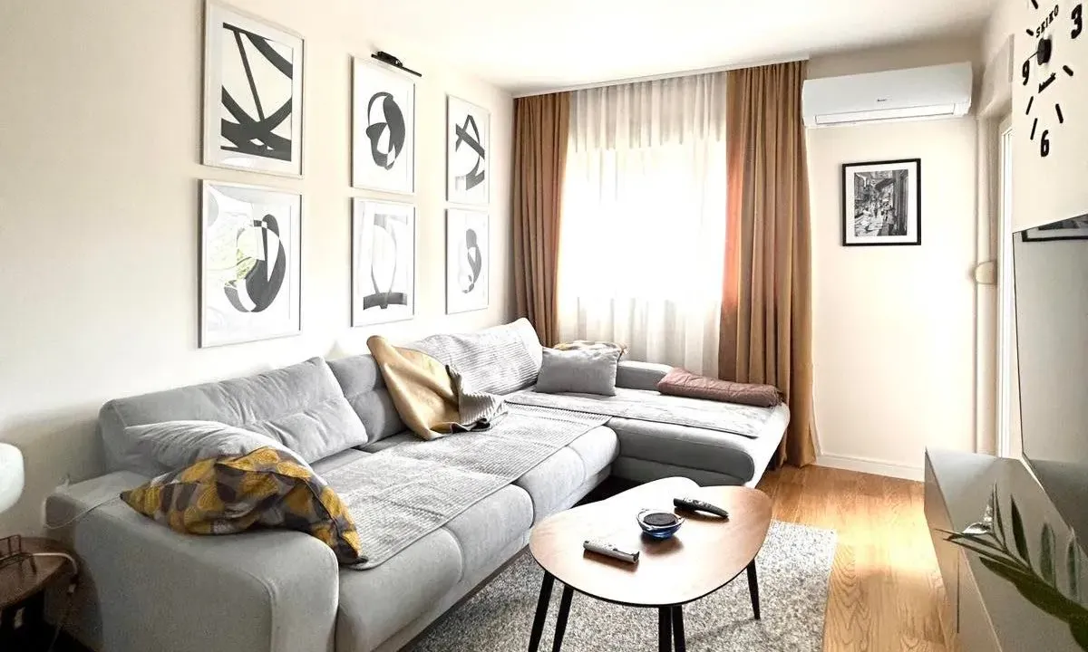 Rent, one bedroom apartment, 47m², Central Point, Podgorica