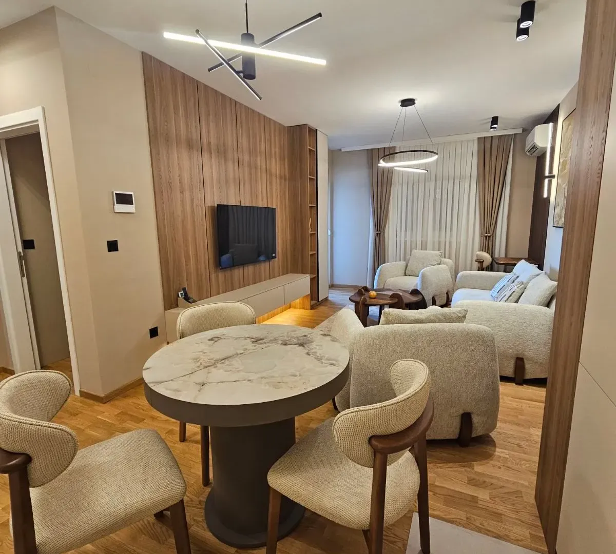 Rent, one bedroom apartment, 47m², Stari Aerodrom, Podgorica