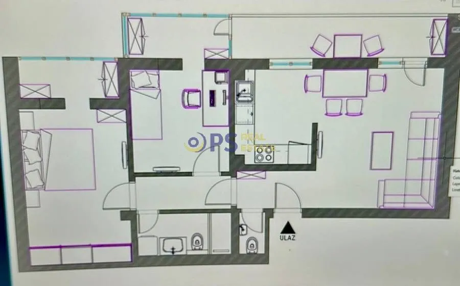 Prodaja, dvosoban stan, 69m², Bar, Crna Gora