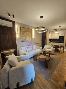 Spacious living room connected with the kitchen and dining area. - image 9