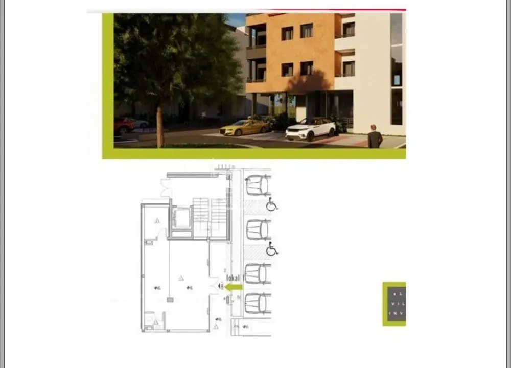 Prodaja, poslovni prostor, 44m², Obrenovac, Beograd