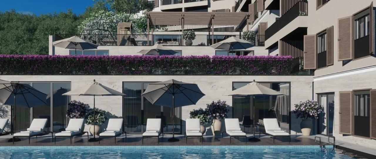 Sale, one bedroom apartment, 40m², Ivanovići, Budva