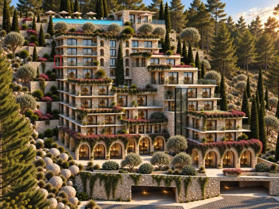 Prodaja, jednosoban stan, 39m², Rozino, Budva