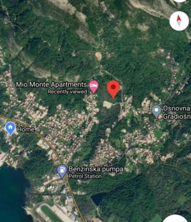 Prodaja, plac, 9673m², Tivat, Crna Gora