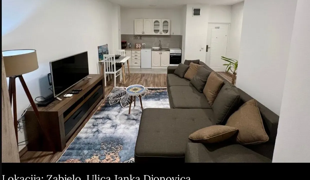 Rent, studio apartment, 34m², Zabjelo, Podgorica