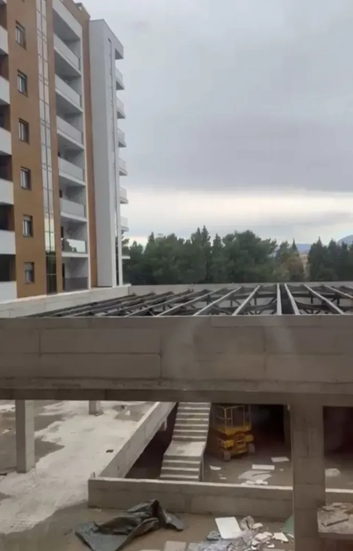 Prodaja, jednosoban stan, 44m², Stari Aerodrom, Podgorica
