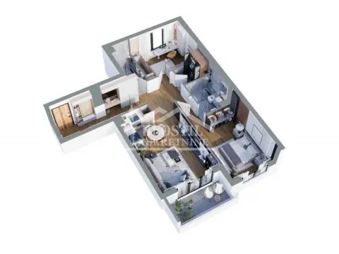 Prodaja, trosoban stan, 78m², Bežanijska Kosa 3, Bežanijska Kosa Sve Podlokacije