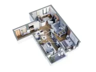 Prodaja, trosoban stan, 78m², Bežanijska Kosa 3, Bežanijska Kosa Sve Podlokacije - image 1