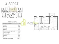 Prodaja, dvosoban stan, 67m², Tološi, Podgorica - image 6