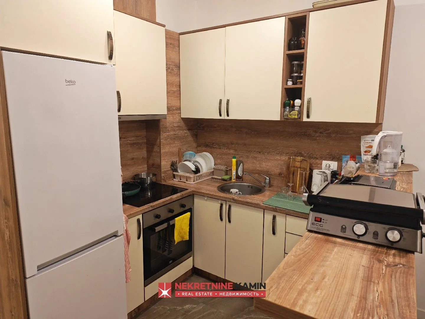 Prodaja, dvosoban stan, 55m², Rozino, Budva
