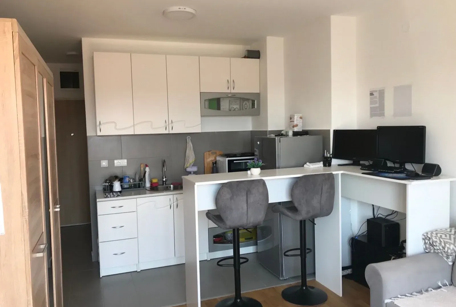 Rent, studio apartment, 25m², Tuški Put, Podgorica
