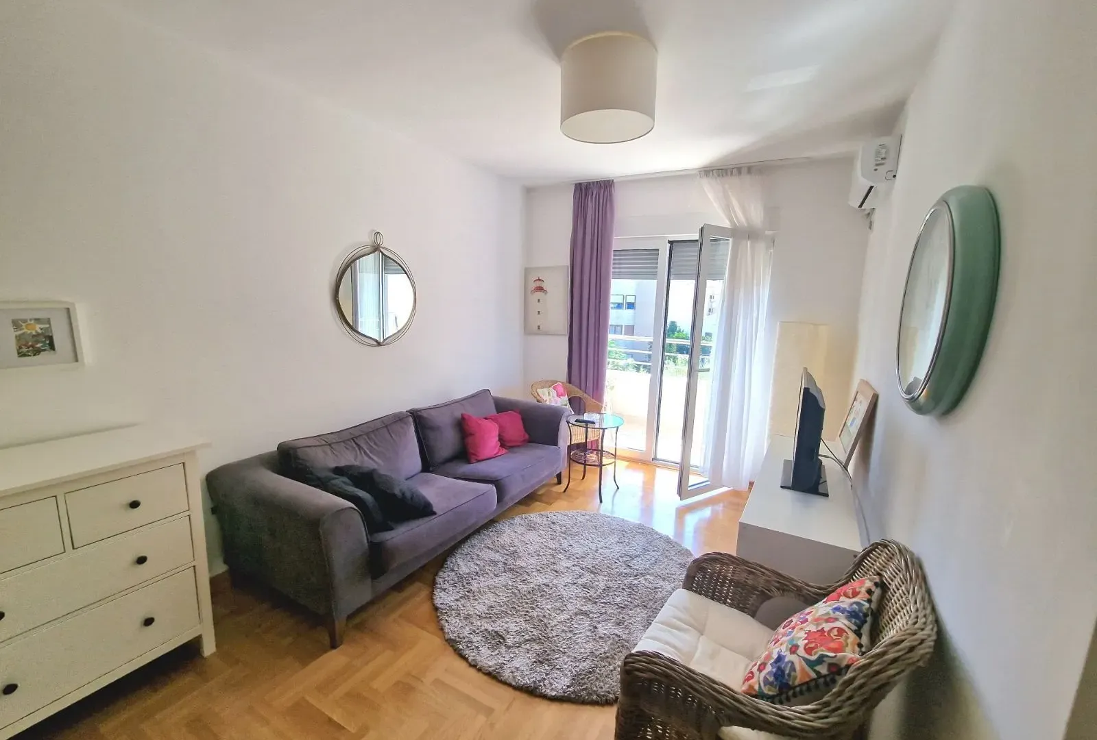 Rent, two bedroom apartment, 54m², Budva, Crna Gora