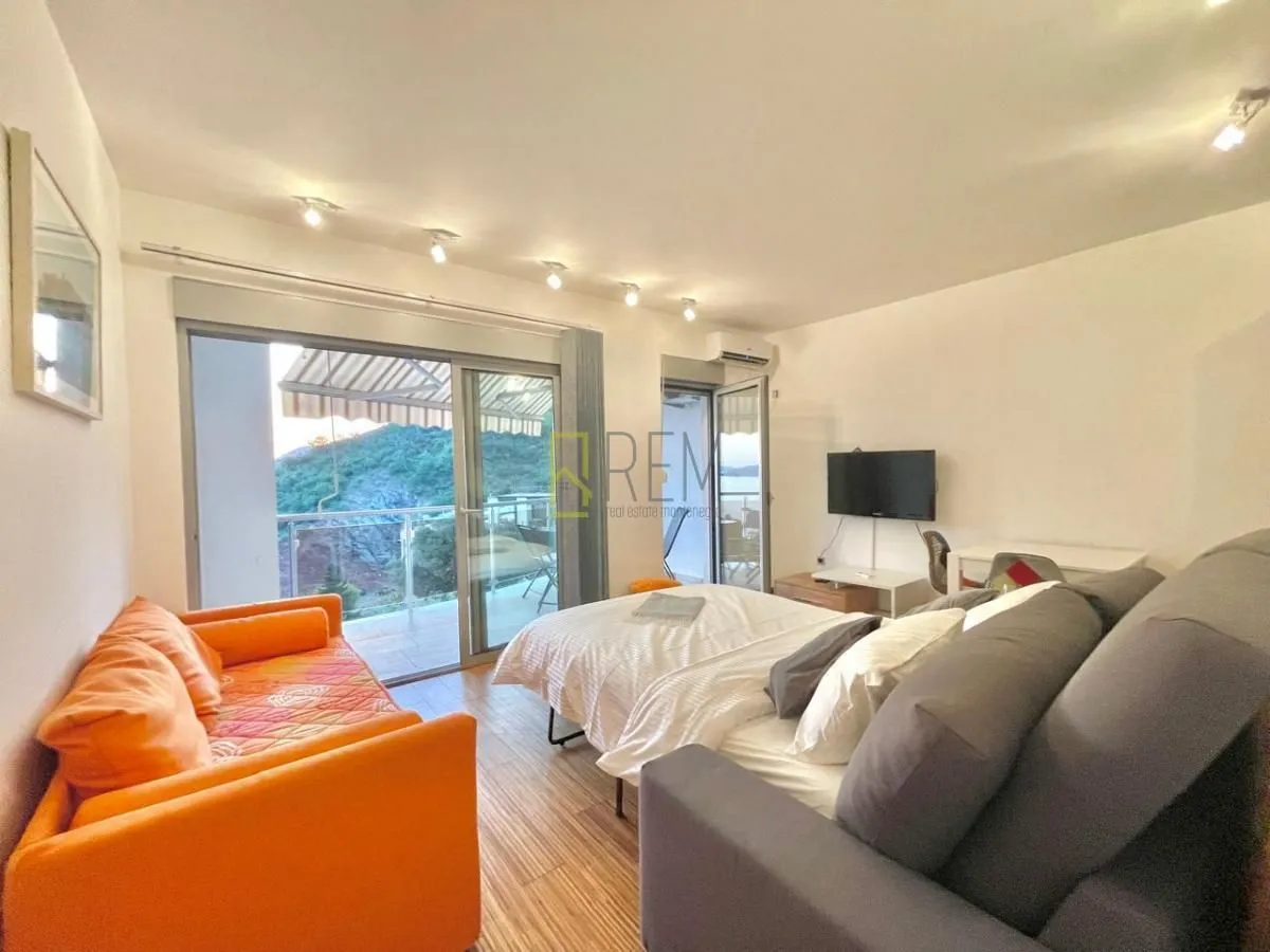 Sale, studio apartment, 36m², Pržno, Budva