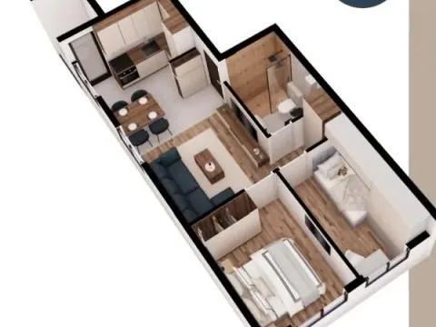 Prodaja, dvosoban stan, 42m², Trošarina, Niš - image 4