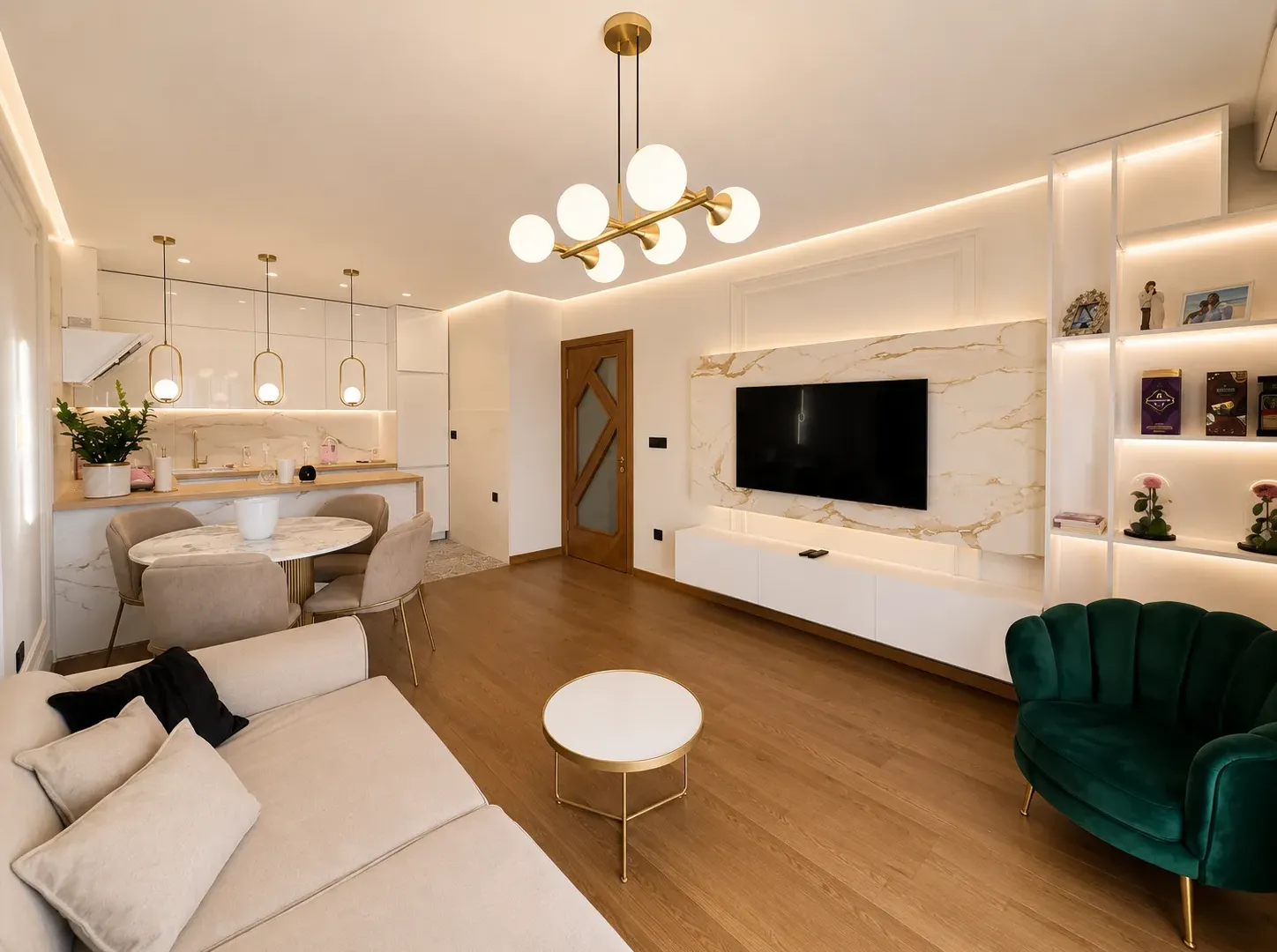 Izdavanje, dvosoban stan, 70m², Ljubović, Podgorica