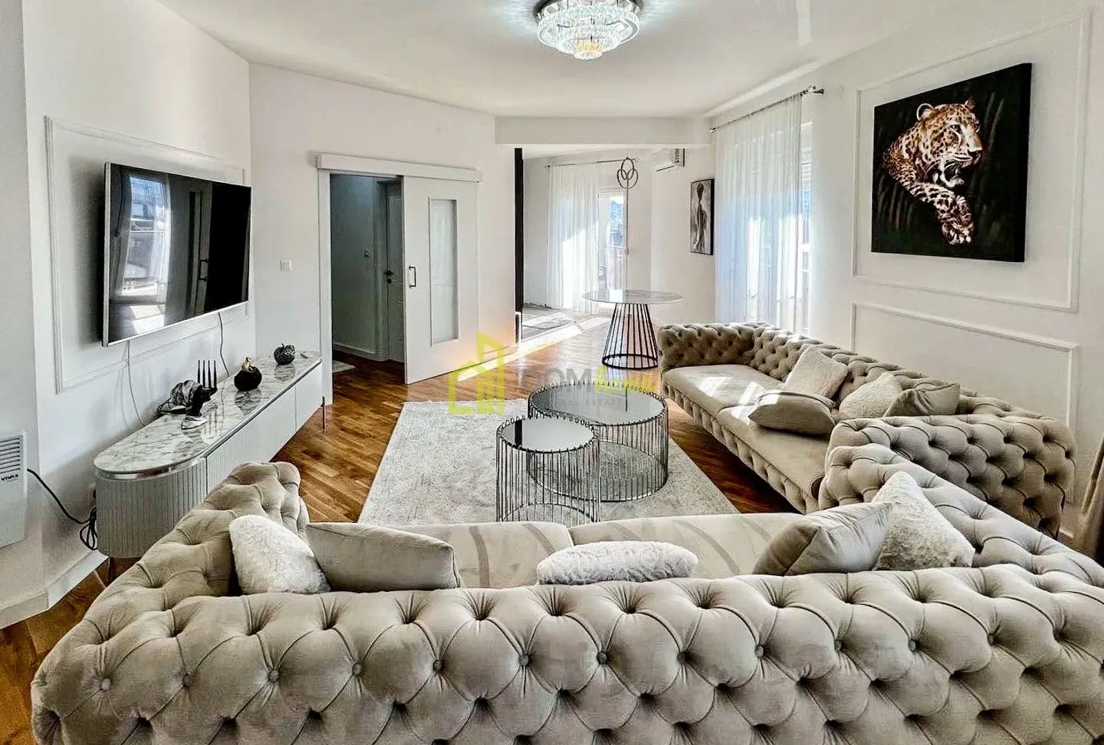 Rent, three bedroom apartment, 93m², Zabjelo, Podgorica