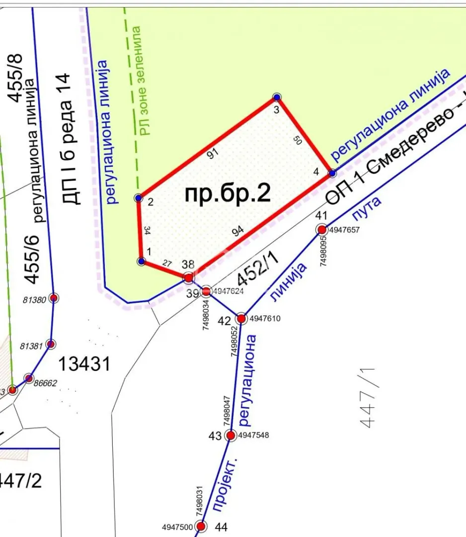 Prodaja, plac, 5047m², Centar, Smederevo