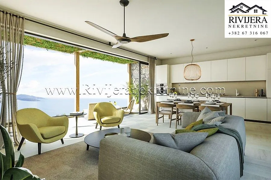 Prodaja, dvosoban stan, 111m², Luštica Bay, Tivat