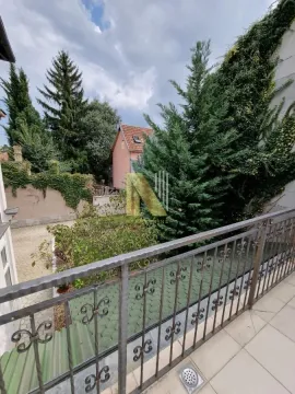 Pogled sa terase na uređeno dvorište i zelenilo. - image 18