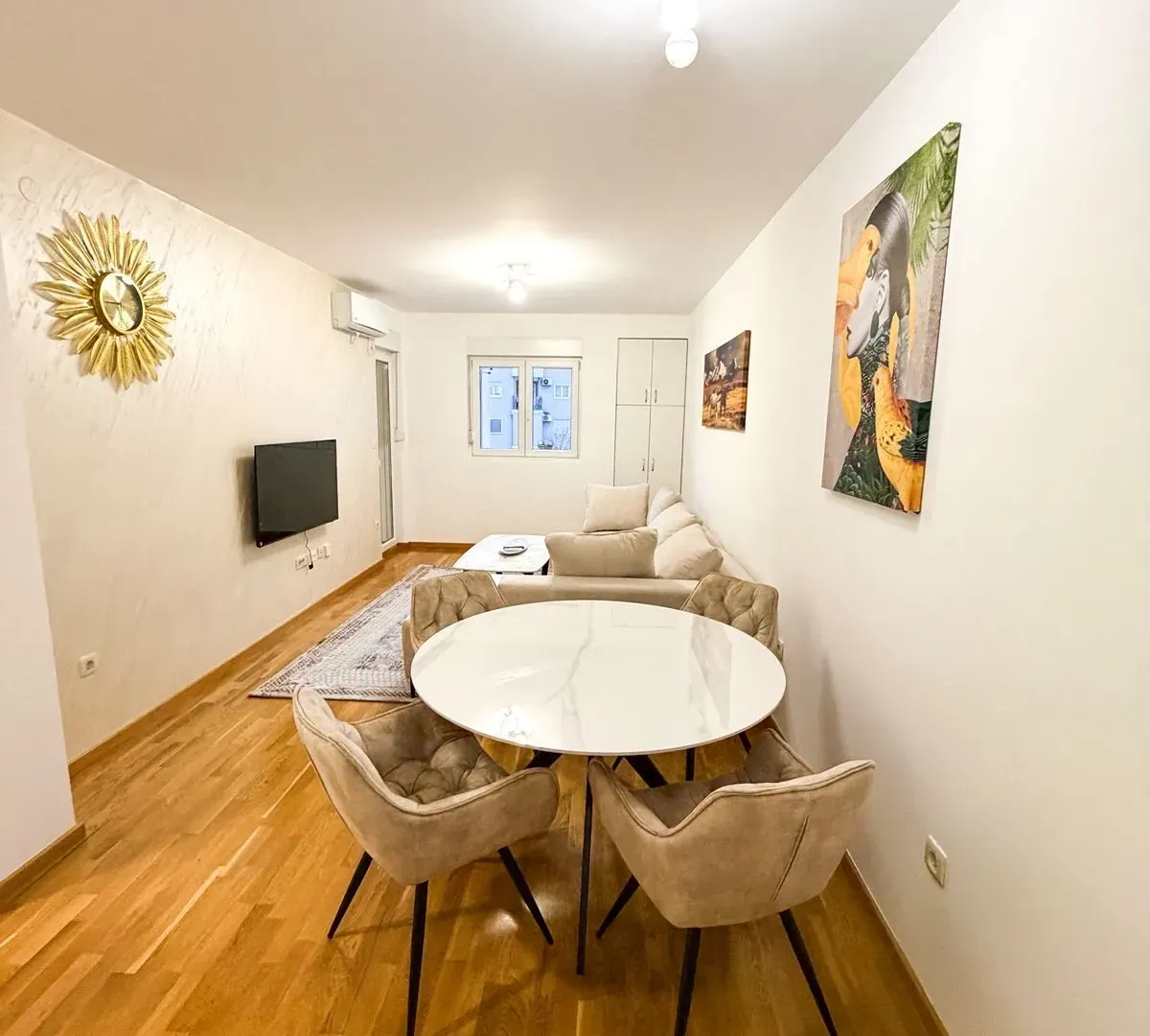 Rent, one bedroom apartment, 46m², Zagorič, Podgorica
