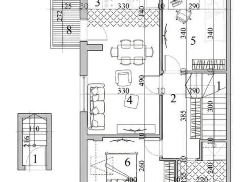 Sale, two bedroom apartment, 61m², Sajmište, Novi Sad