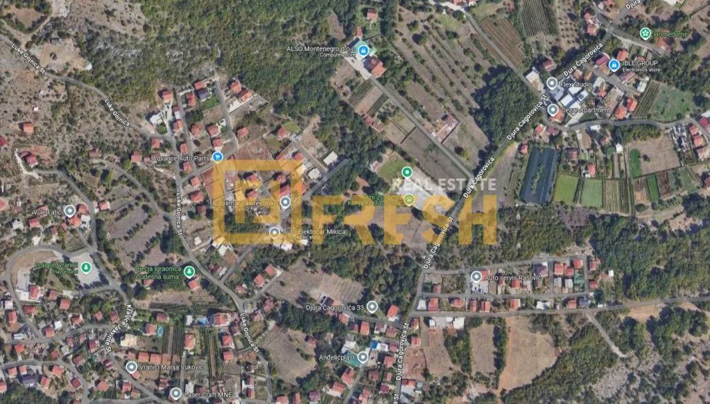 Prodaja, plac, 8407m², Vranići, Podgorica