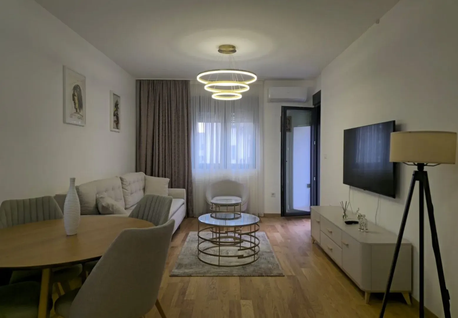 Rent, one bedroom apartment, 47m², City Kvart, Podgorica