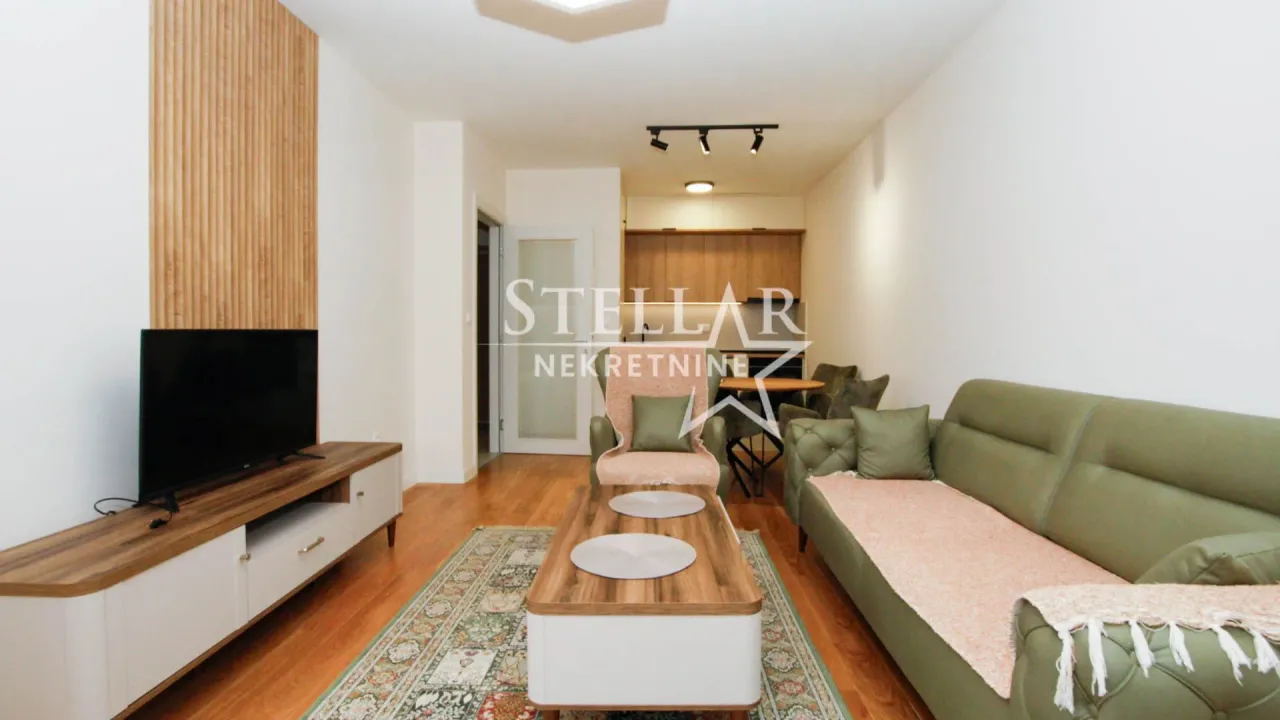 Rent, one bedroom apartment, 49m², Central Point, Podgorica