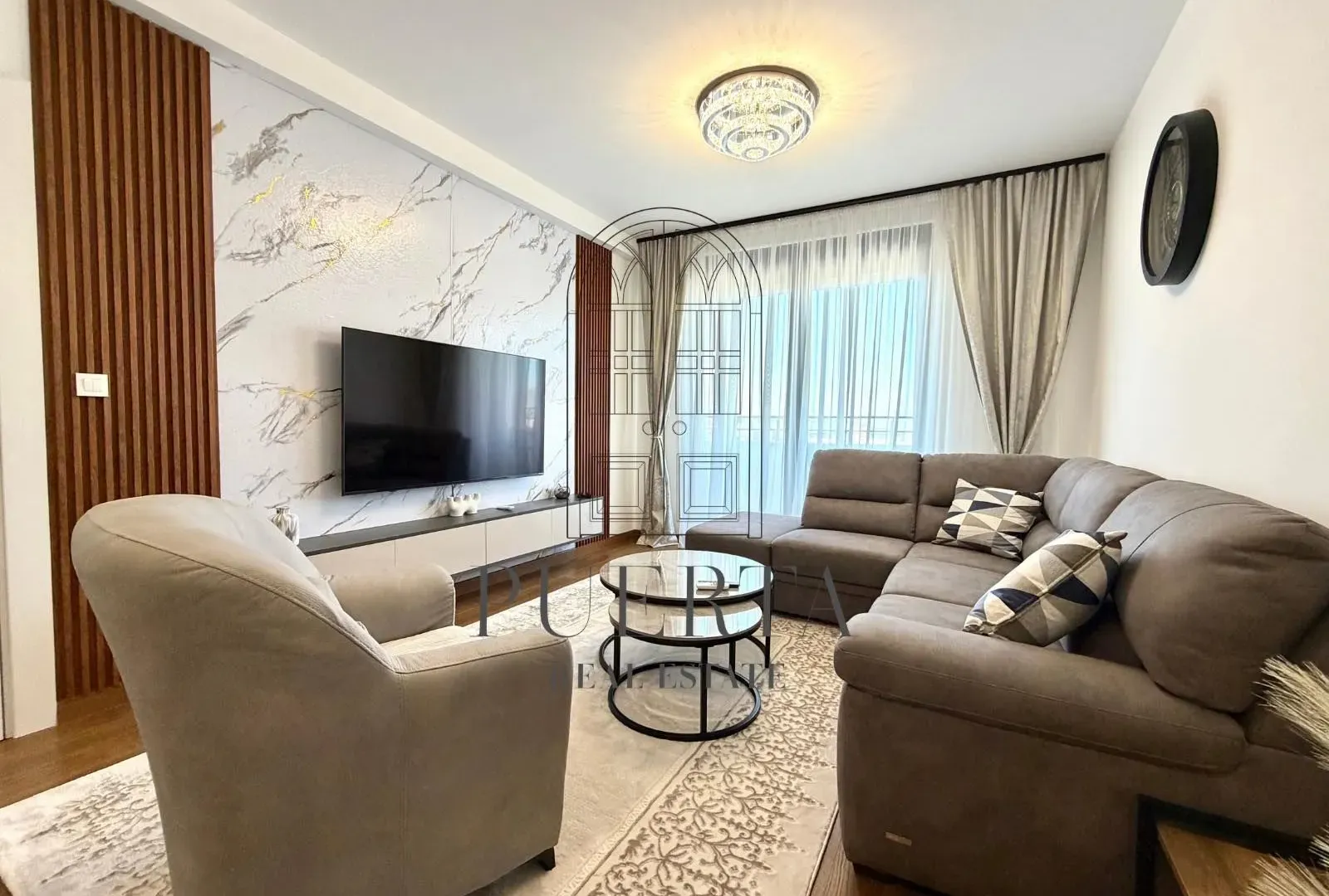 Rent, two bedroom apartment, 74m², Tološka šuma, Podgorica