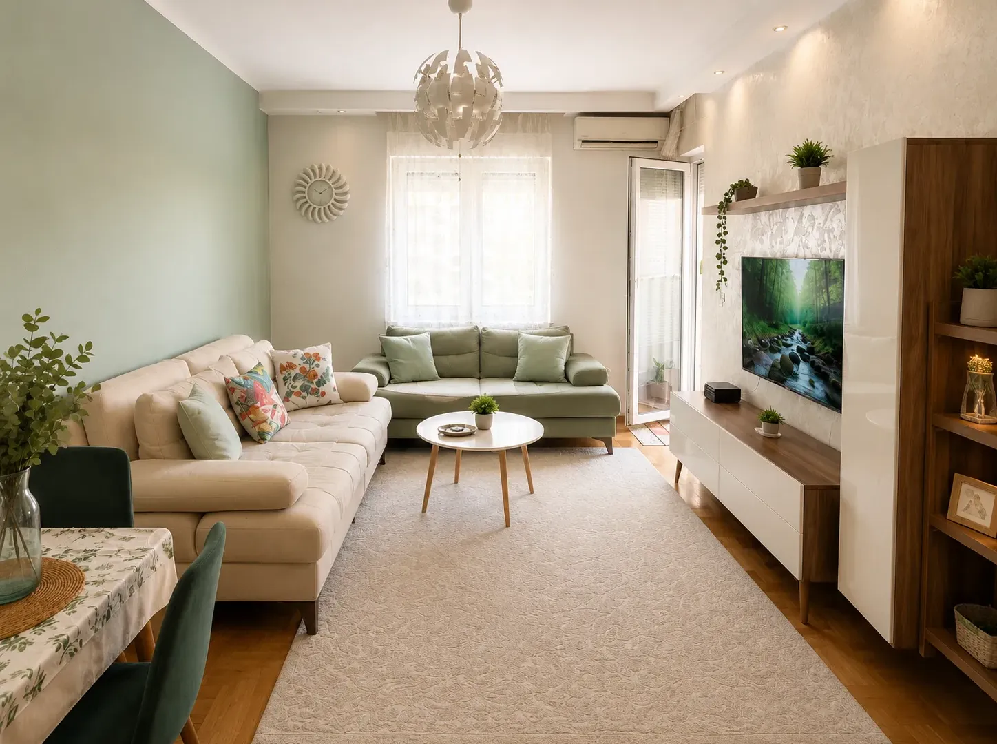 Izdavanje, dvosoban stan, 70m², Tuški Put, Podgorica