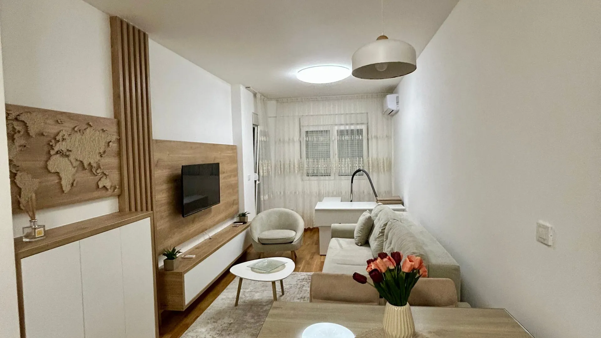 Rent, one bedroom apartment, 45m², Stari Aerodrom, Podgorica