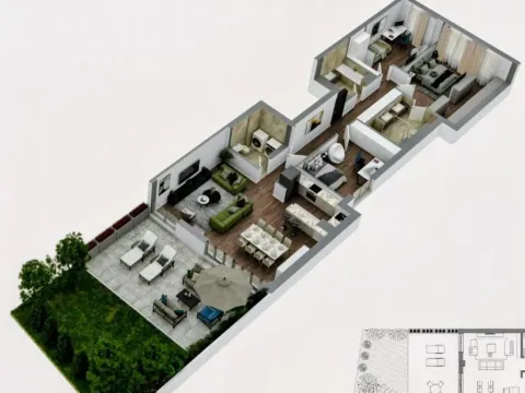 Prodaja, četvorosoban stan, 148m², Čubura, Beograd - image 3