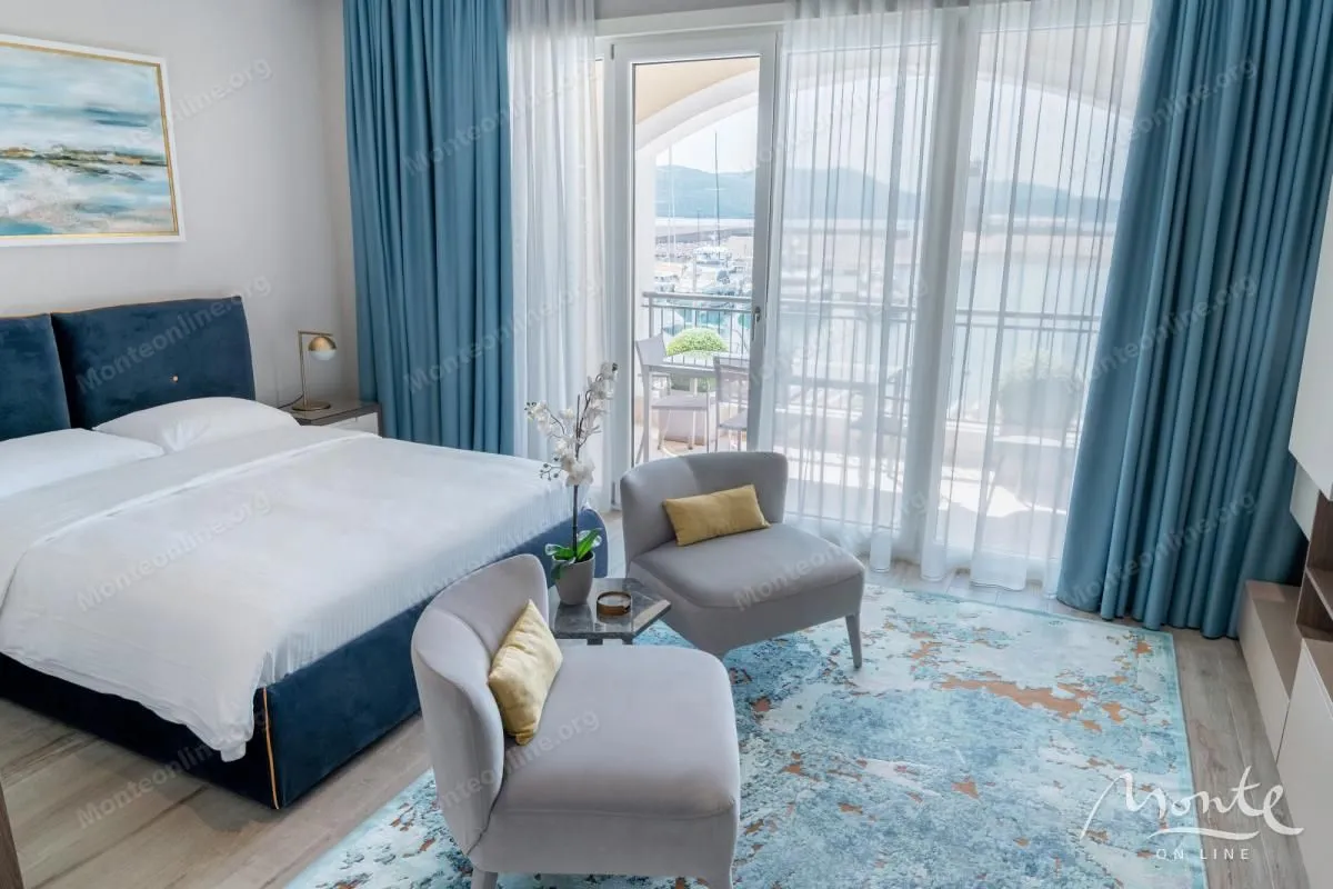 Prodaja, garsonjera, 46m², Luštica Bay, Tivat