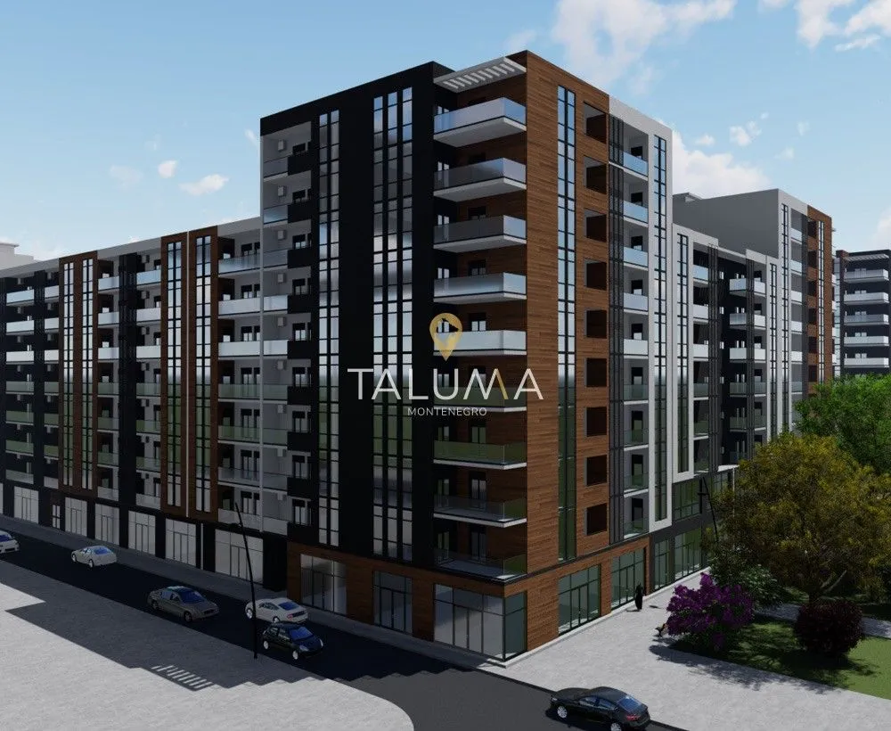 Prodaja, jednosoban stan, 43m², Stari Aerodrom, Podgorica