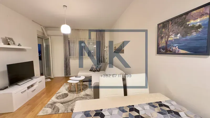 Rent, one bedroom apartment, 49m², Central Point, Podgorica