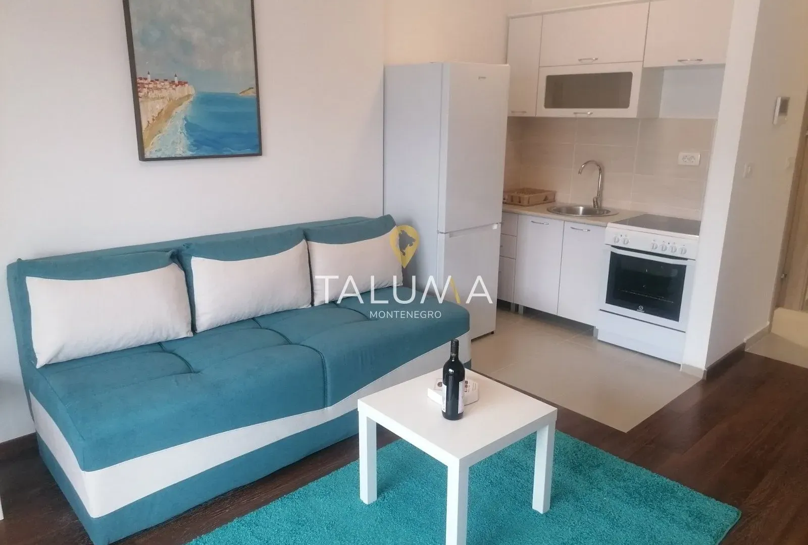 Izdavanje, jednosoban stan, 29m², Master Kvart, Podgorica