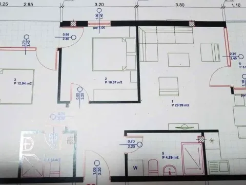 Prodaja, dvosoban stan, 69m², Krivi Most, Podgorica - image 4