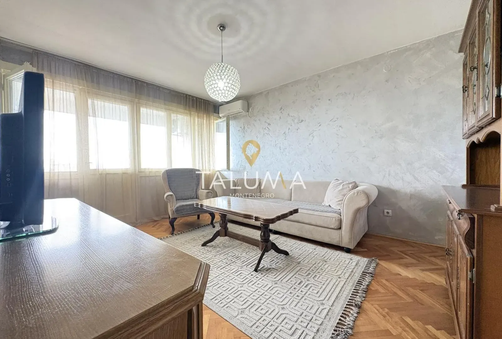 Prodaja, jednosoban stan, 55m², Tuški Put, Podgorica