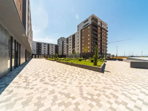 Prodaja, jednosoban stan, 46m², Stari Aerodrom, Podgorica