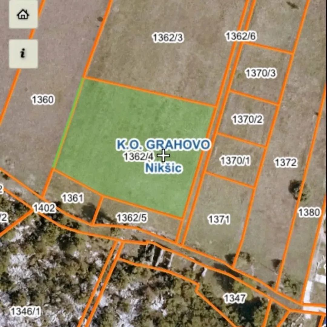 Sale, land lot, 4249m², Grahovo, Nikšić