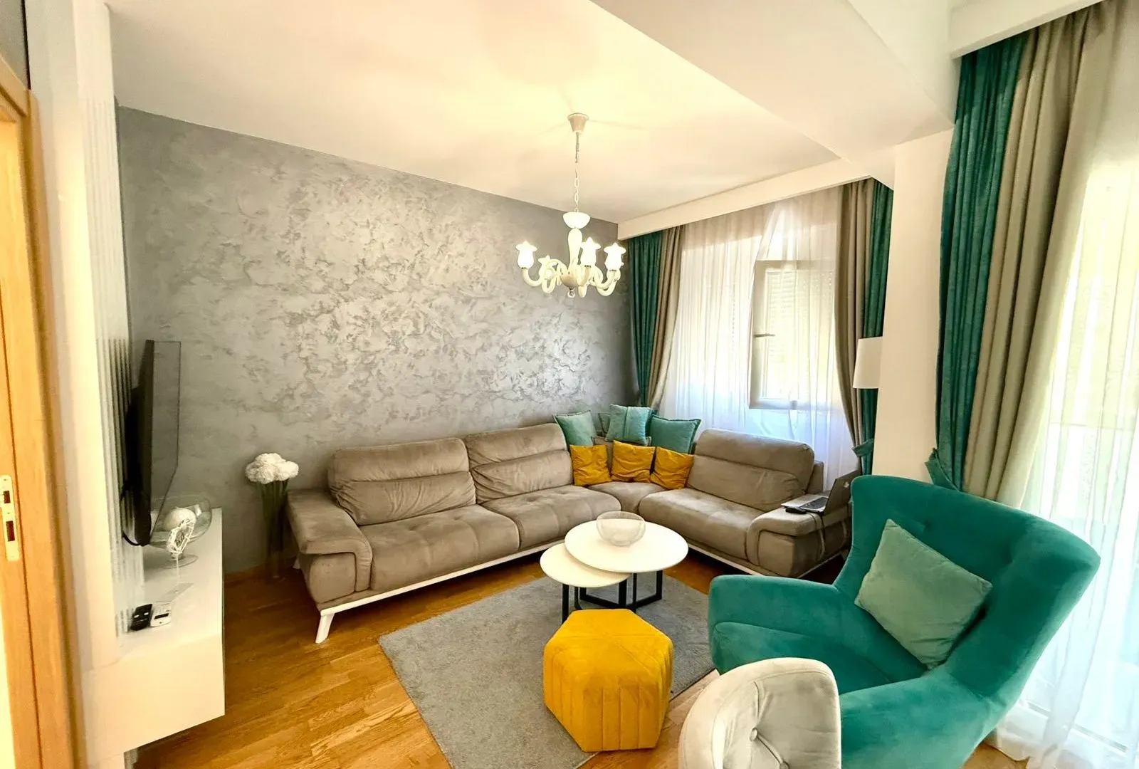 Rent, two bedroom apartment, 64m², Pobrežje, Podgorica