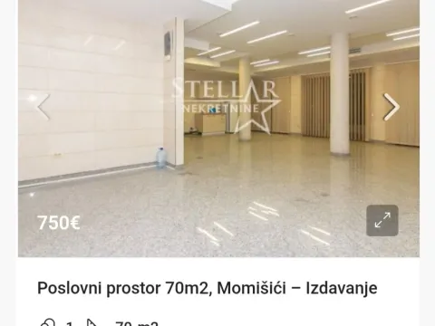 Rent, office space, 70m², Momišići, Podgorica - image 2
