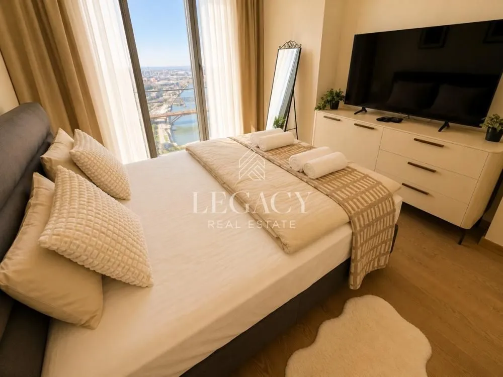 Rent, two bedroom apartment, 60m², Savski Venac, Beograd