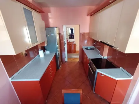 Kuhinja sa drvenim elementima i ugradnim aparatima. - image 9