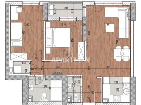 Prodaja, trosoban stan, 69m², Tošin bunar, Novi Beograd Sve Podlokacije - image 3