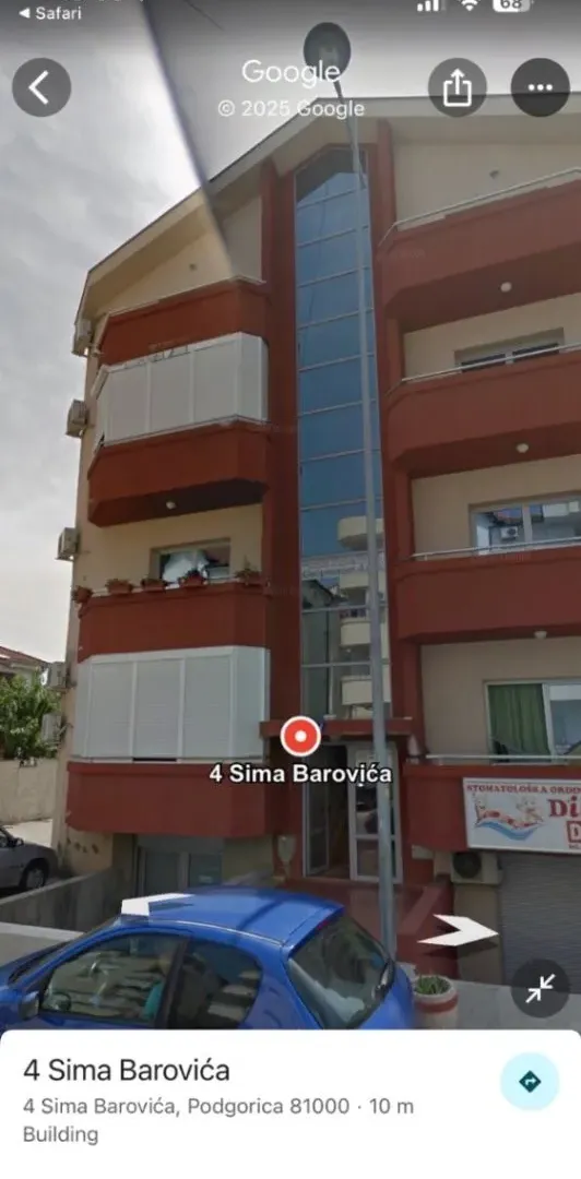 Sale, one bedroom apartment, 51m², Blok 9, Podgorica